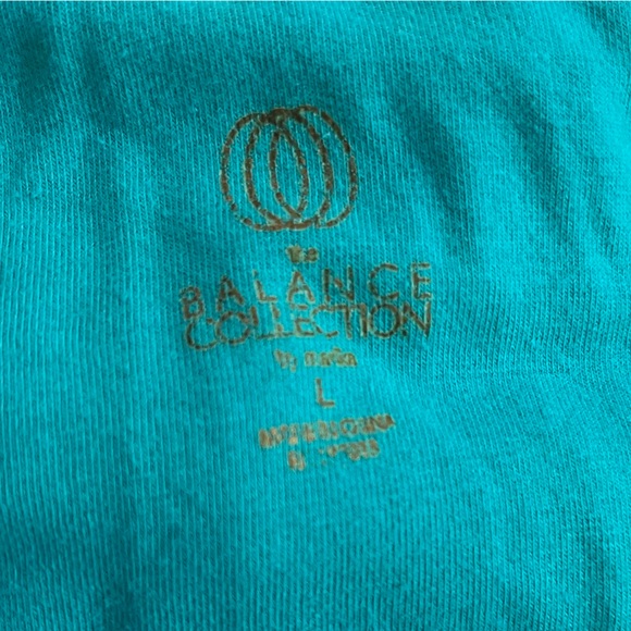 Balance Collection Striped Tank Top - Blue and Green - Picture 3 of 5